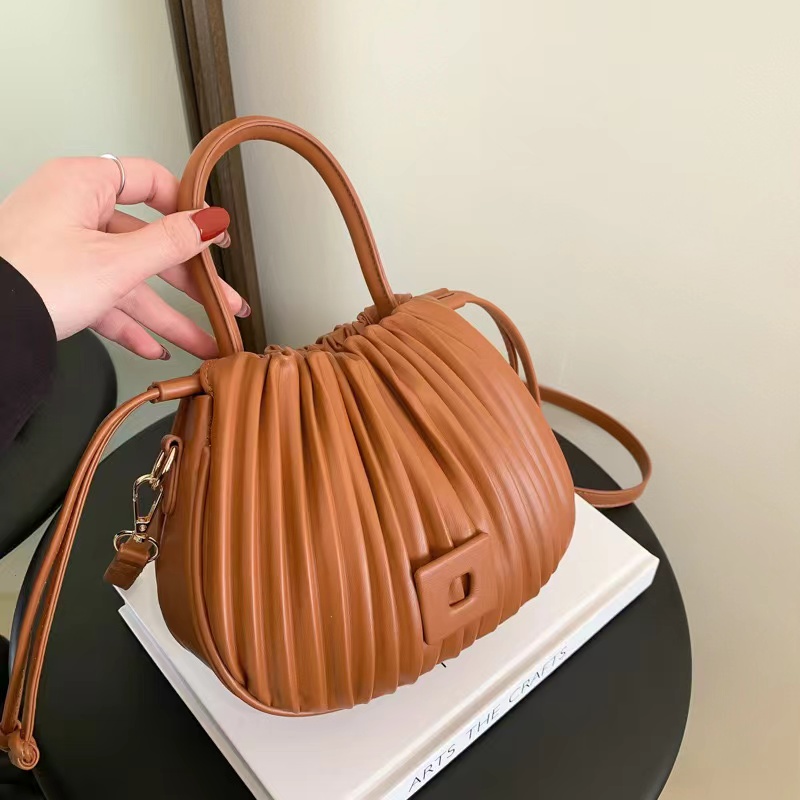 Pleated Charm Drawstring Collection