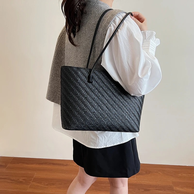 Woven Elegance Tote Collection - Image 8