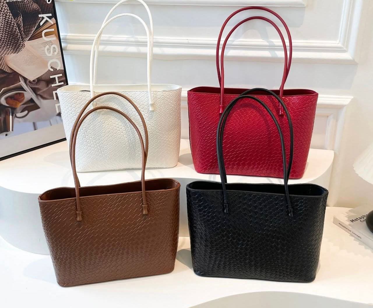 Woven Elegance Tote Collection